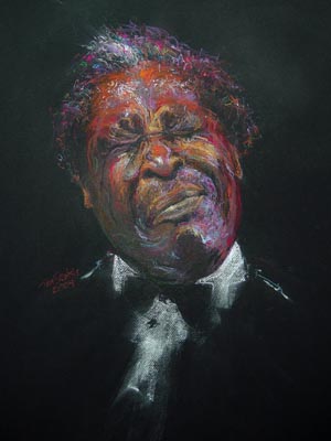 B.B. King portrait